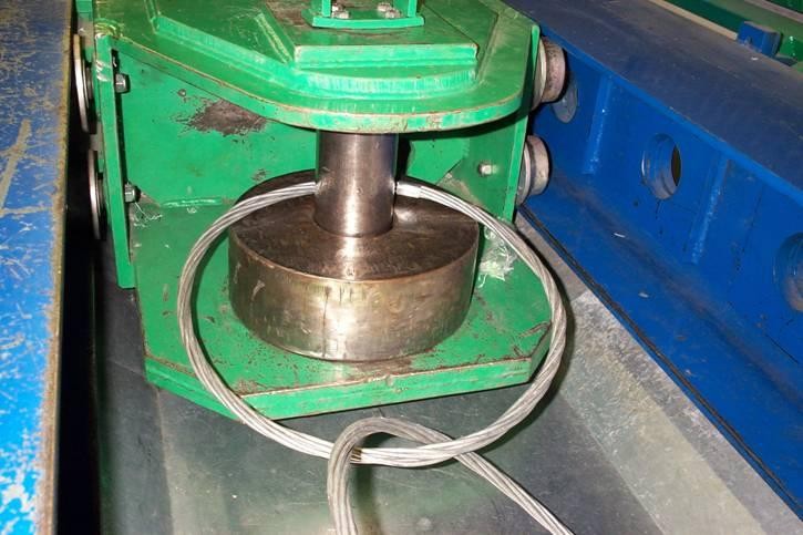 Corderie d'Or laboratory — ring tensile test on DYNAFOR 100T E87A1