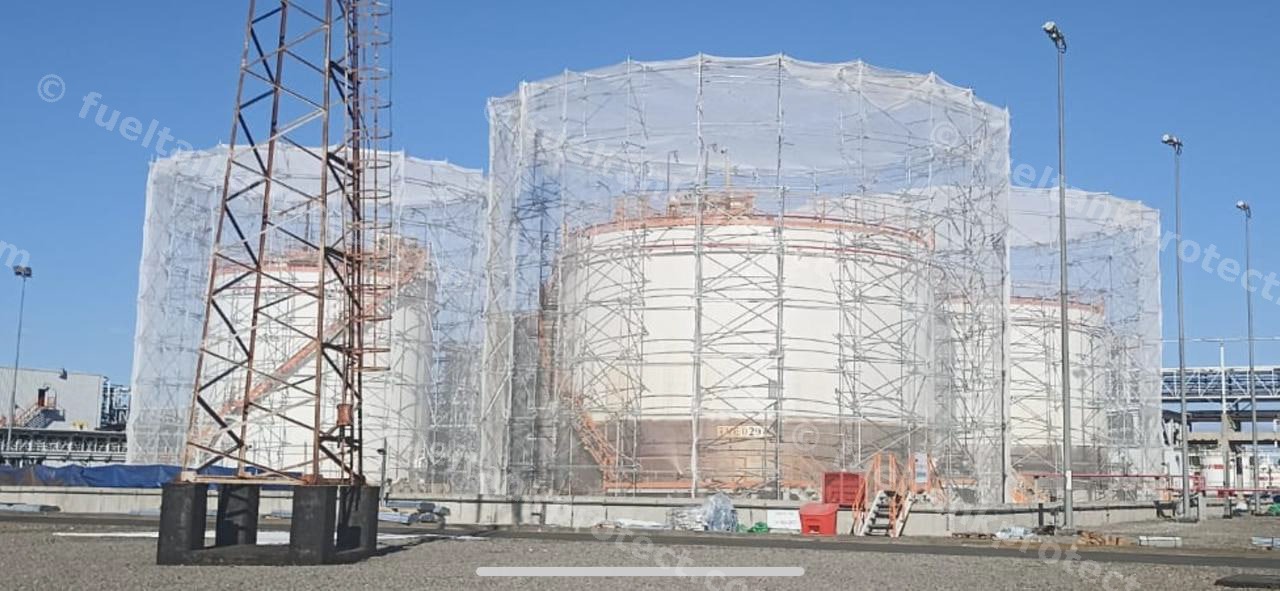 Tank farm cluster protection